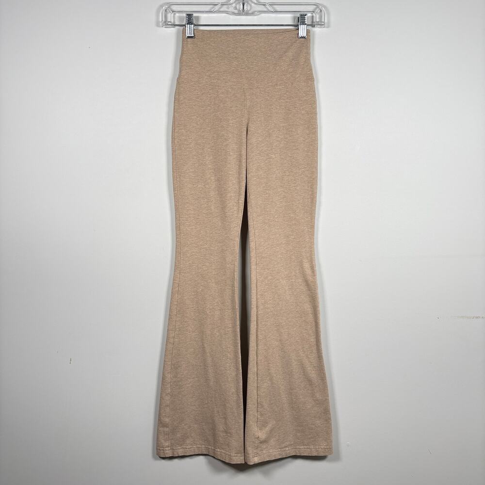 Aritzia TNA Neutral Chill Atmosphere Flare High Rise Kick Flare Leggings